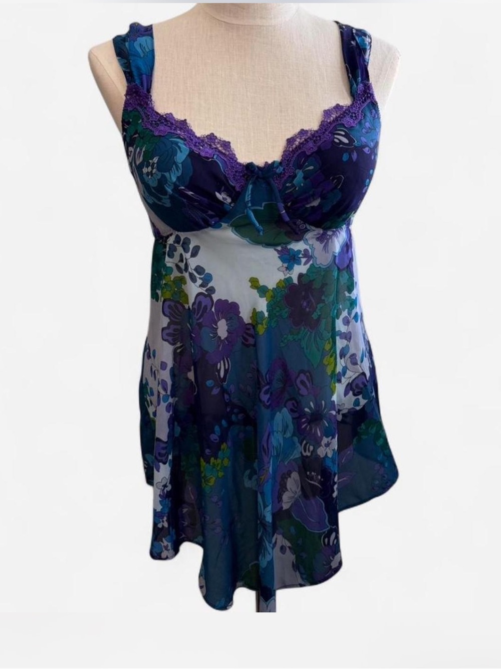 Floral Babydoll Lingerie